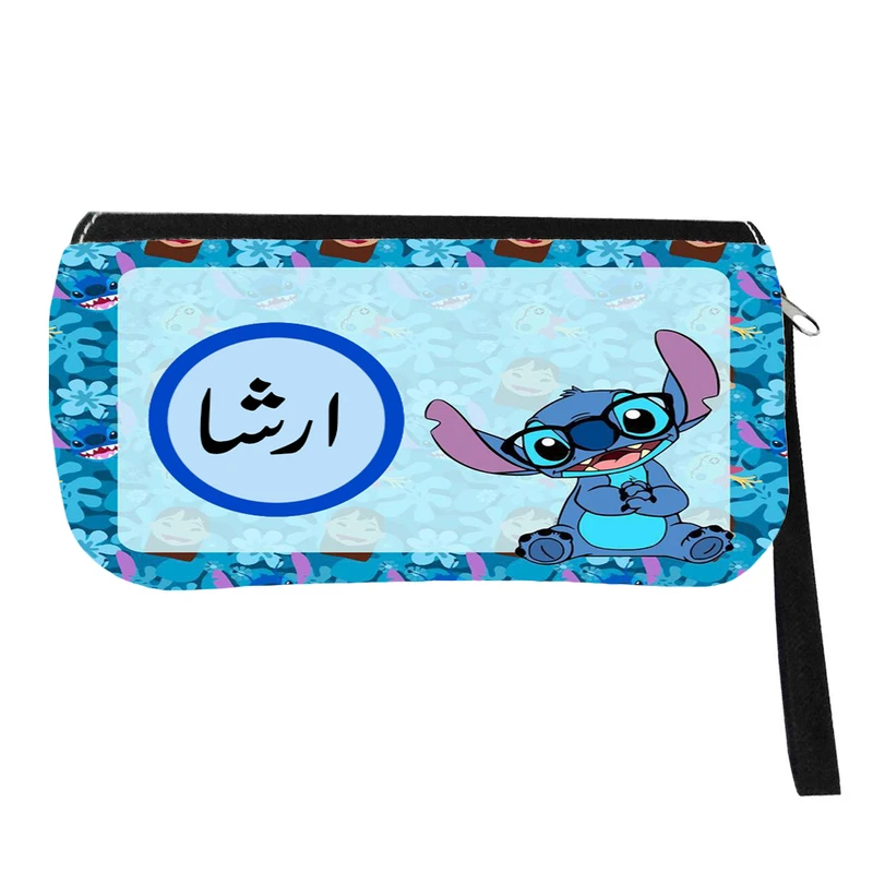جامدادی مدل اسم شخصی طرح لیلو و استیچ اسم ارشا کد 0373