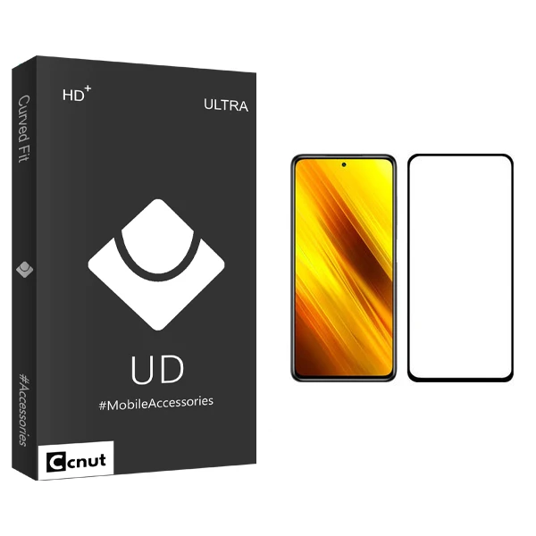 محافظ صفحه نمایش سرامیکی کوکونات مدل UD Black مناسب برای گوشی موبایل شیائومی POCO X3 NFC