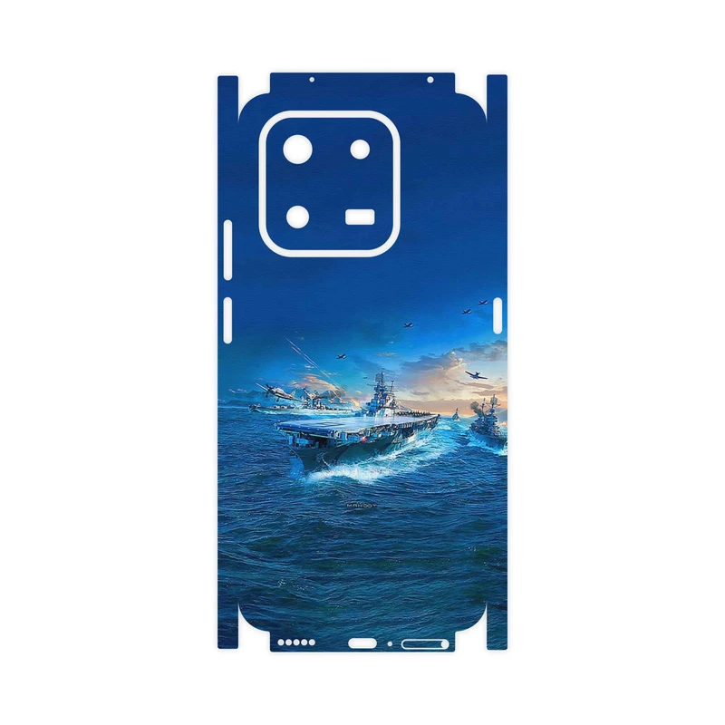برچسب پوششی ماهوت مدل Warship-FullSkin مناسب برای گوشی موبایل آنر X7d 4G