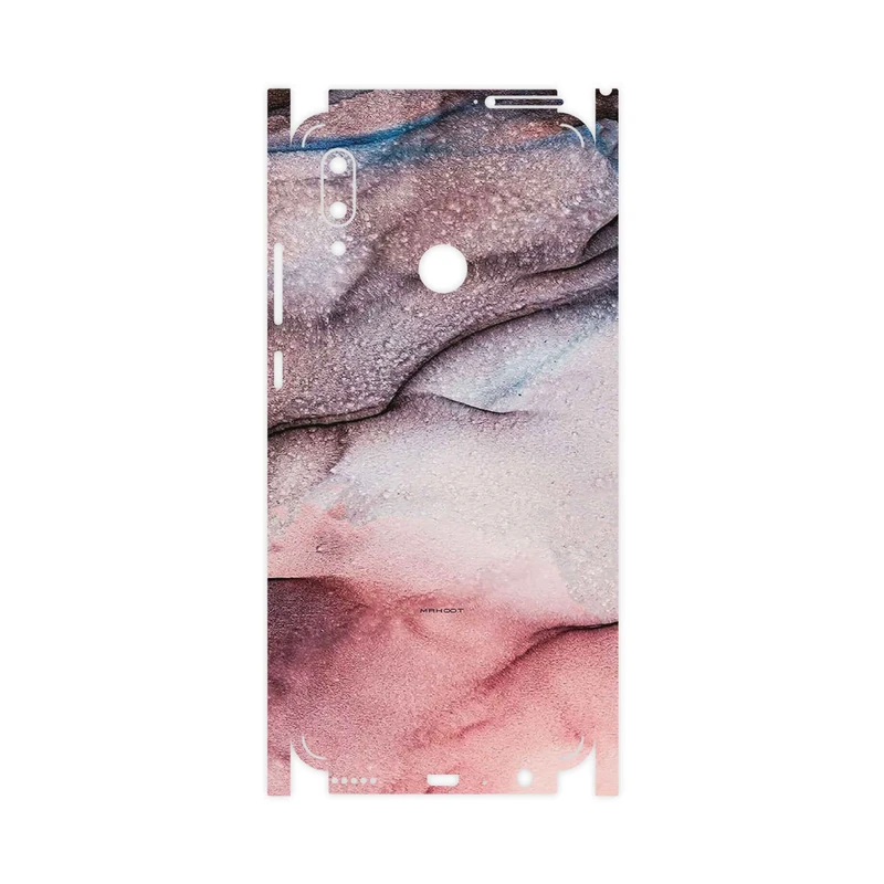 برچسب پوششی ماهوت مدل Smoky pink marble-FullSkin مناسب برای گوشی موبایل هوآوی P Smart 2019