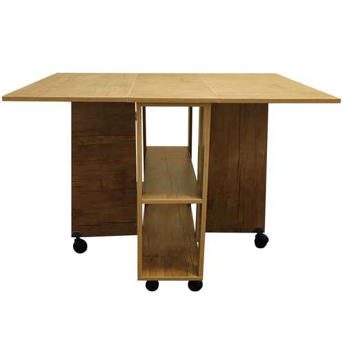 میز ناهارخوری مدل تاشو شش نفره