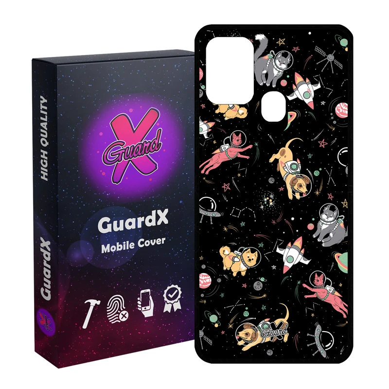 کاور گارد ایکس طرح Pet مدل Glass10157 مناسب برای گوشی موبایل سامسونگ Galaxy M31 / M31 Prime / F41