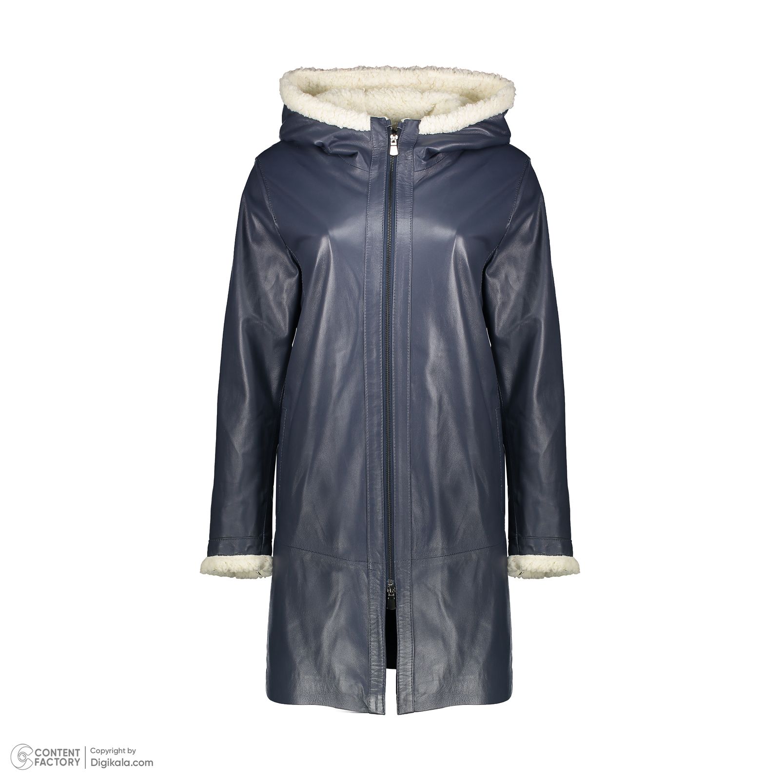 کت چرم زنانه چرم مشهد مدل b0481-030 - - 2