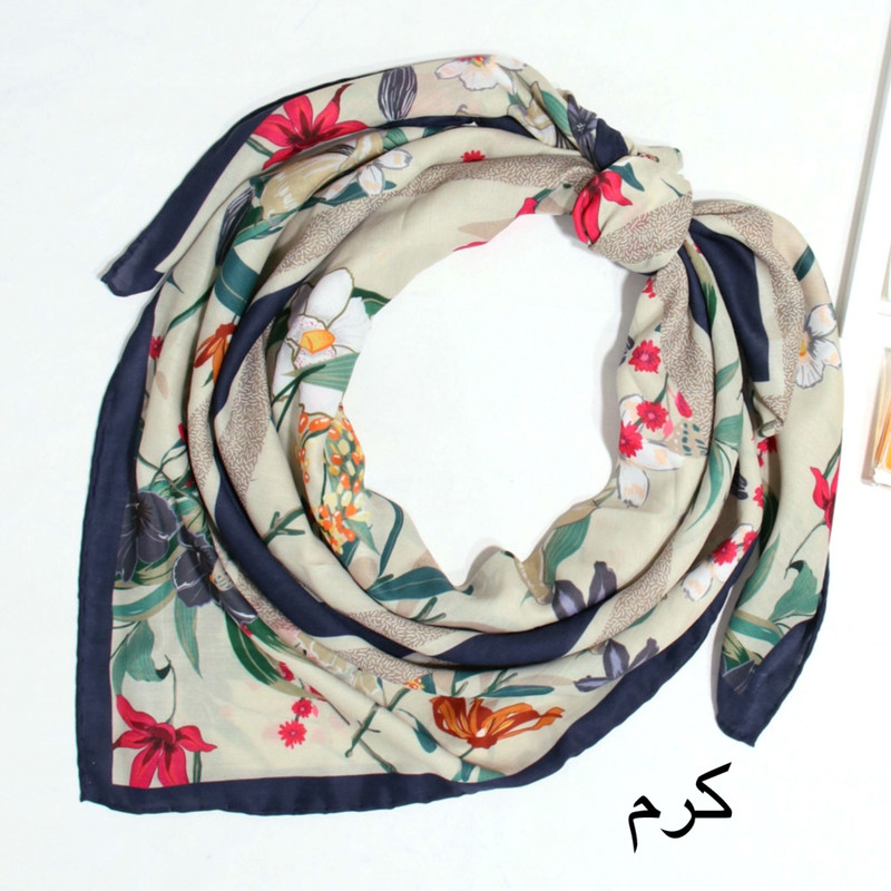 روسری زنانه آنالیا مدل بهاری کد 9860