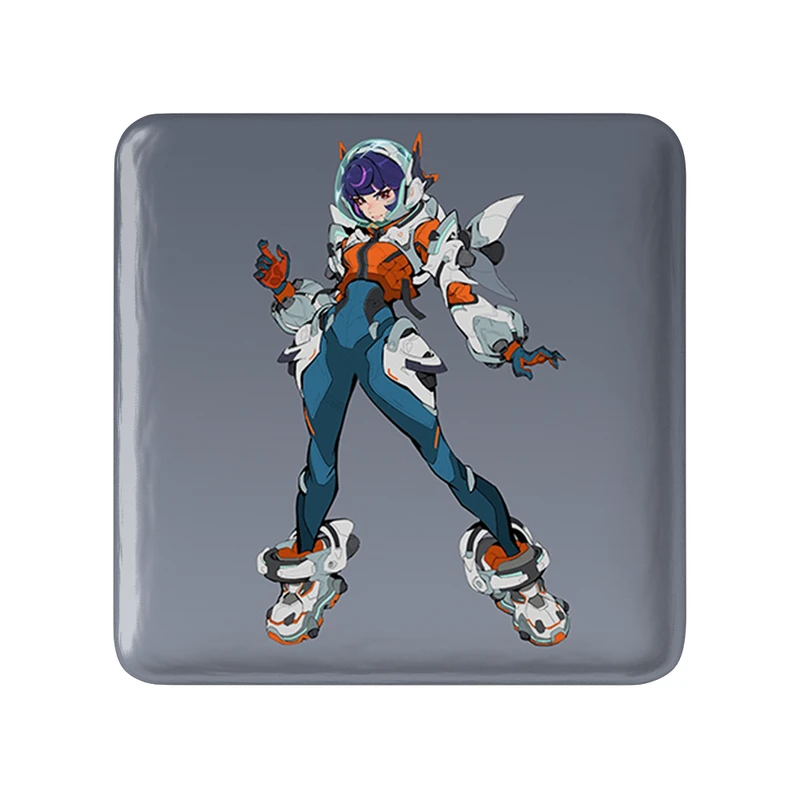 پیکسل خندالو طرح بازی اورواچ (Overwatch) مدل مربعی کد 31612