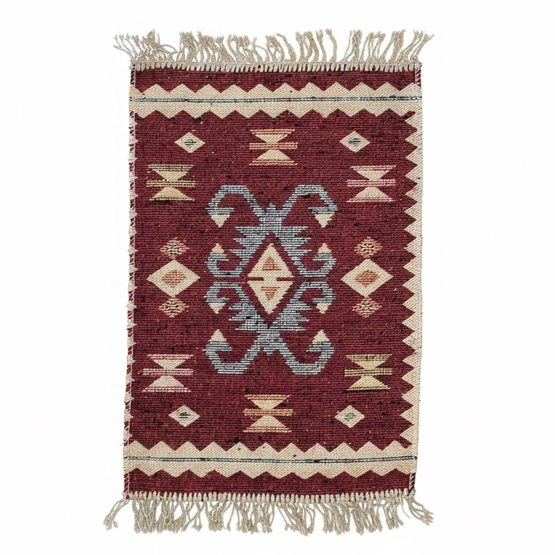 پادری مدل گلیمی سایز 60x40 سانتی‌متر مناسب برای فضای داخلی