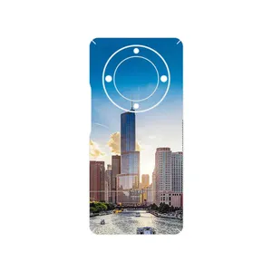 MAHOOT City of Chicago Cover Sticker for Honor X9a