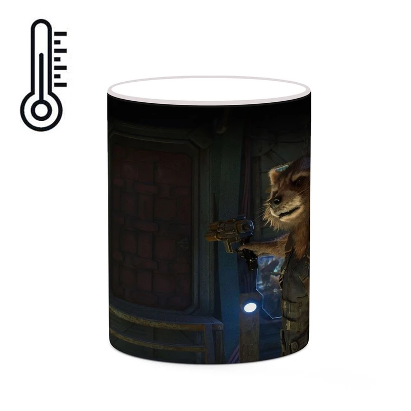 ماگ حرارتی کاکتی مدل Rocket Raccoon کد mgh39801
