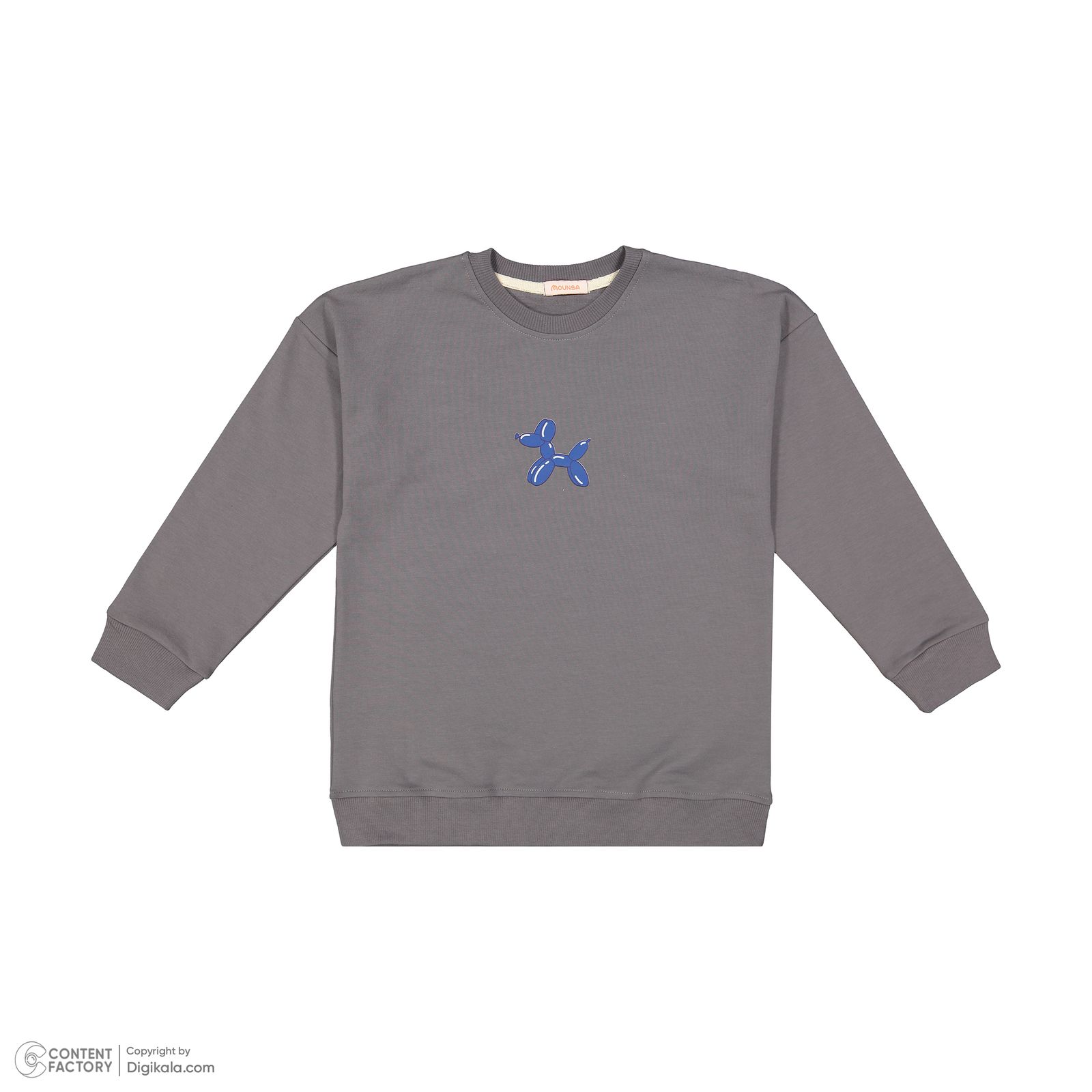 ست سویشرت و شلوار بچگانه مون‌سا مدل 4078 رنگ طوسی -  - 4