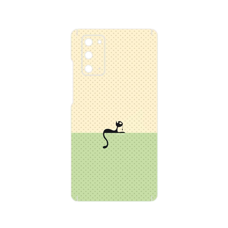 برچسب پوششی ماهوت مدل Minimal Internet Cat Icon مناسب برای گوشی موبایل سامسونگ Galaxy Note 20