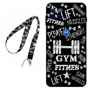Megafone Gym 0010 Cover For Motorola Moto G 5G Mobile Neckband