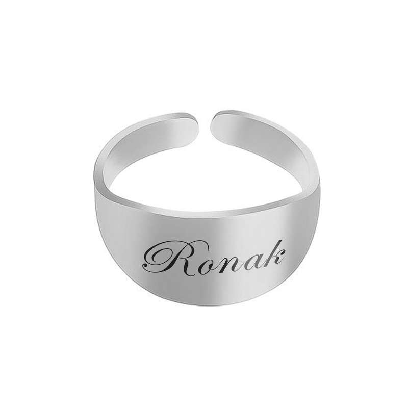 انگشتر نقره زنانه لیردا طرح رناک کد ش rsz 0114