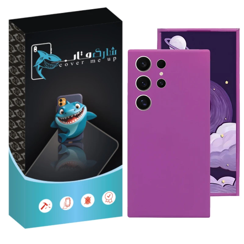 کاور شارک قاب مدل SILIK ORG مناسب برای گوشی موبایل سامسونگ Galaxy S24 Ultra