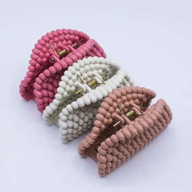 کلیپس مو دخترانه مدل smalball بسته 3 عددی