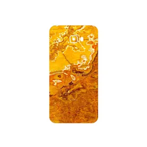 MAHOOT Gold Marble Cover Sticker for Samsung Galaxy C7 Pro