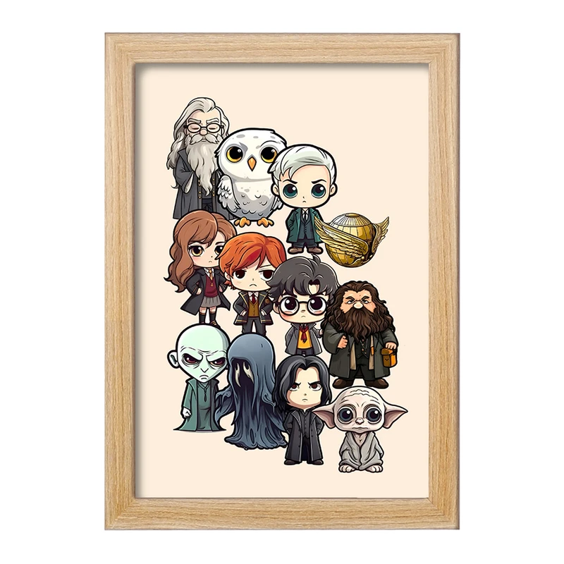 تابلو خندالو مدل هری پاتر (Harry Potter) کد F5423