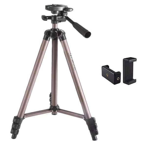 سه پایه نگهدارنده گوشی موبایل ویفنگ مدل WT-3130 به همراه گیره نگهدارنده موبایل سه پایه نگهدارنده گوشی موبایل ویفنگ مدل WT-3130 به همراه گیره نگهدارنده موبایل
