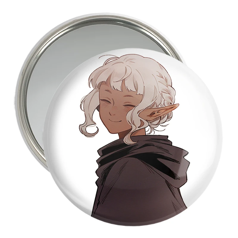 آینه جیبی خندالو مدل ثیستل انیمه خوشمزه در سیاه چال کد 35871