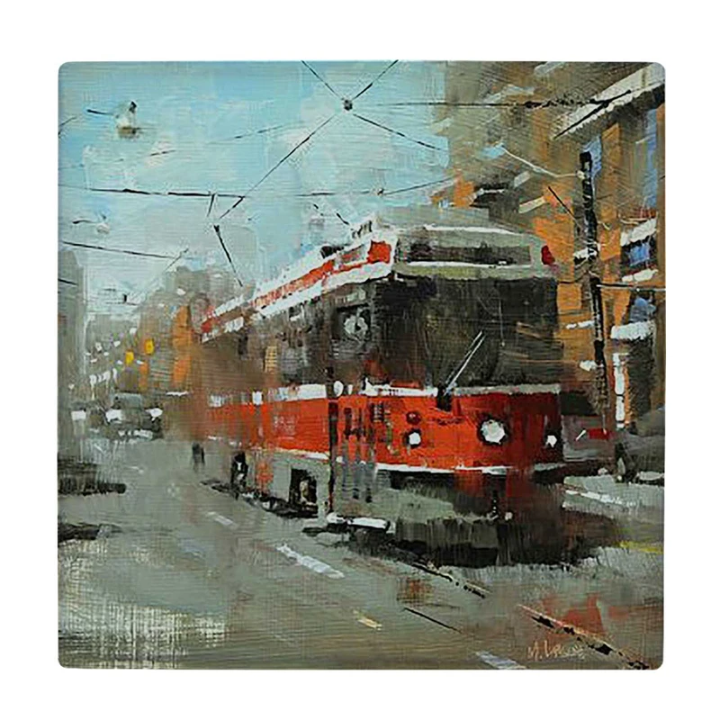  زیر لیوانی  طرح نقاشی تراموا کد    5979119_4882