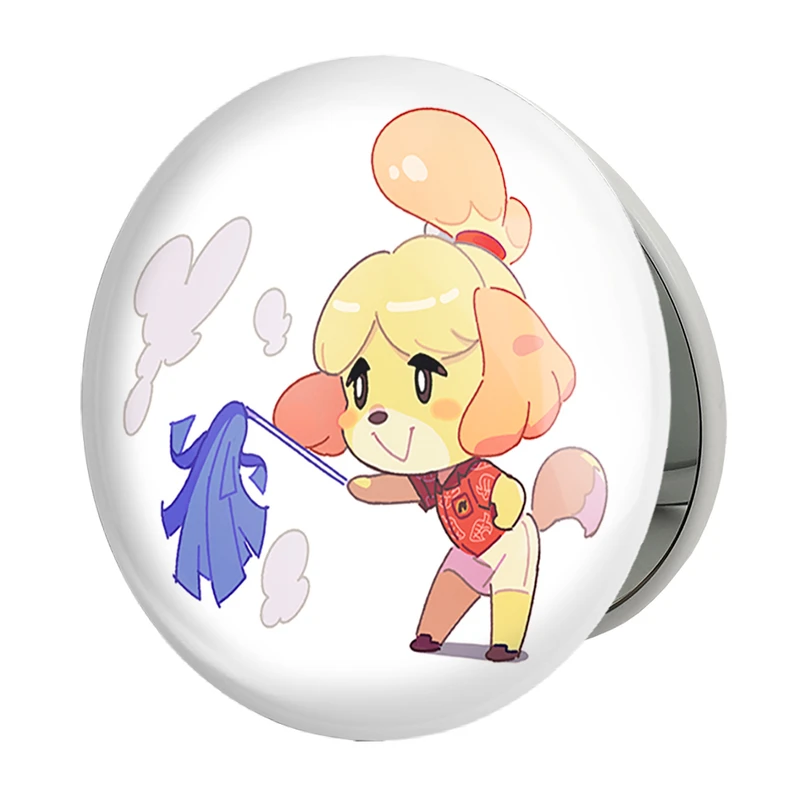 آینه جیبی خندالو طرح بازی انیمال کراسینگ (Animal Crossing) مدل تاشو کد 32637