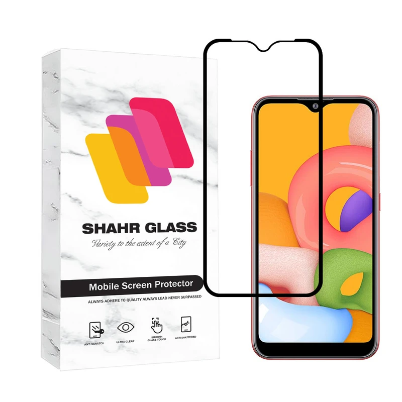 محافظ صفحه نمایش شهر گلس مدل FULSLSH مناسب برای گوشی موبایل سامسونگ Galaxy A40