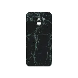 MAHOOT  Graphite-Green-Marble Cover Sticker for Samsung Galaxy J6