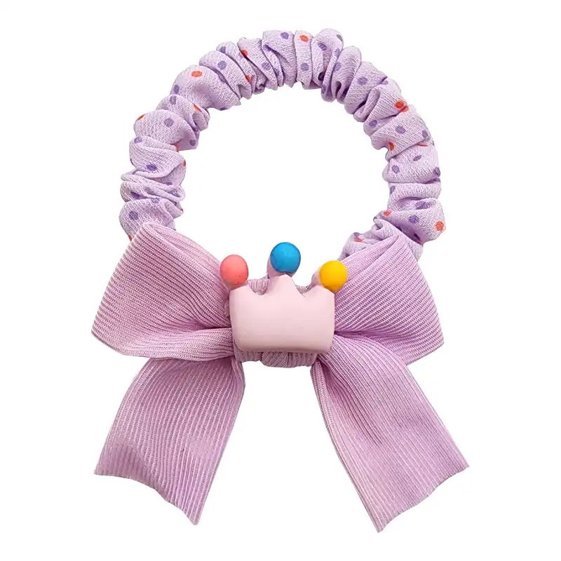 کش مو دخترانه مدل پاپیون و تاج کد KSH754-8