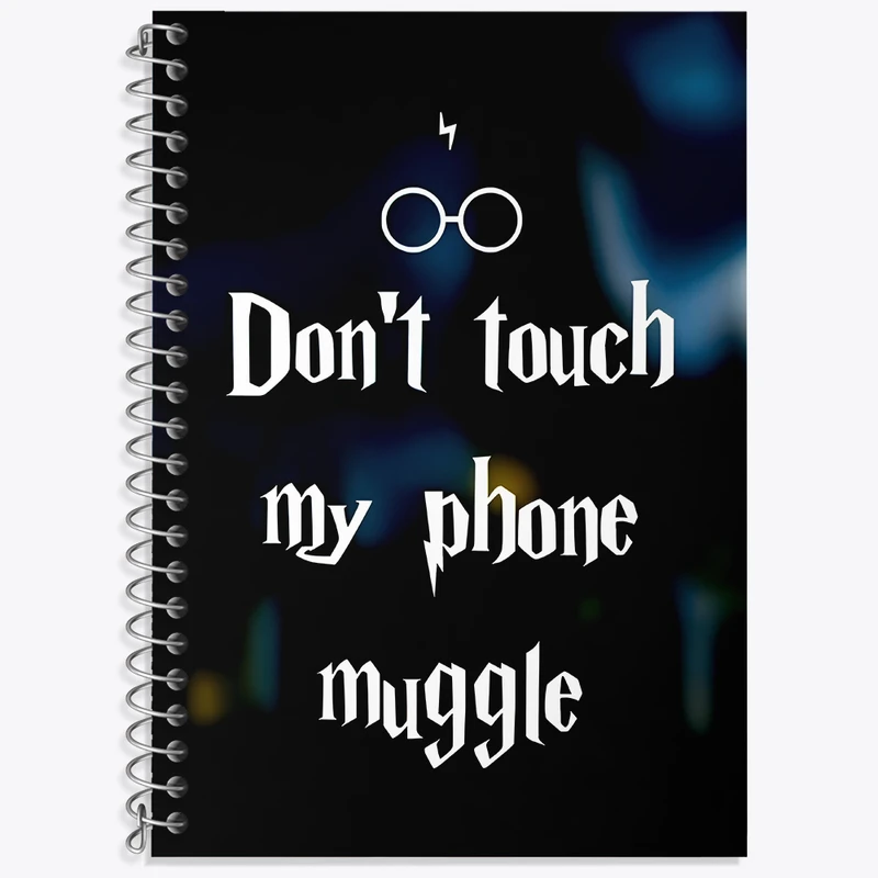 دفتر نت موسیقی 50 برگ خندالو طرح هری پاتر (Harry Potter) کد N4595