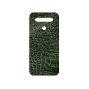 MAHOOT Green-Crocodile-Leather Cover Sticker for LG K51S