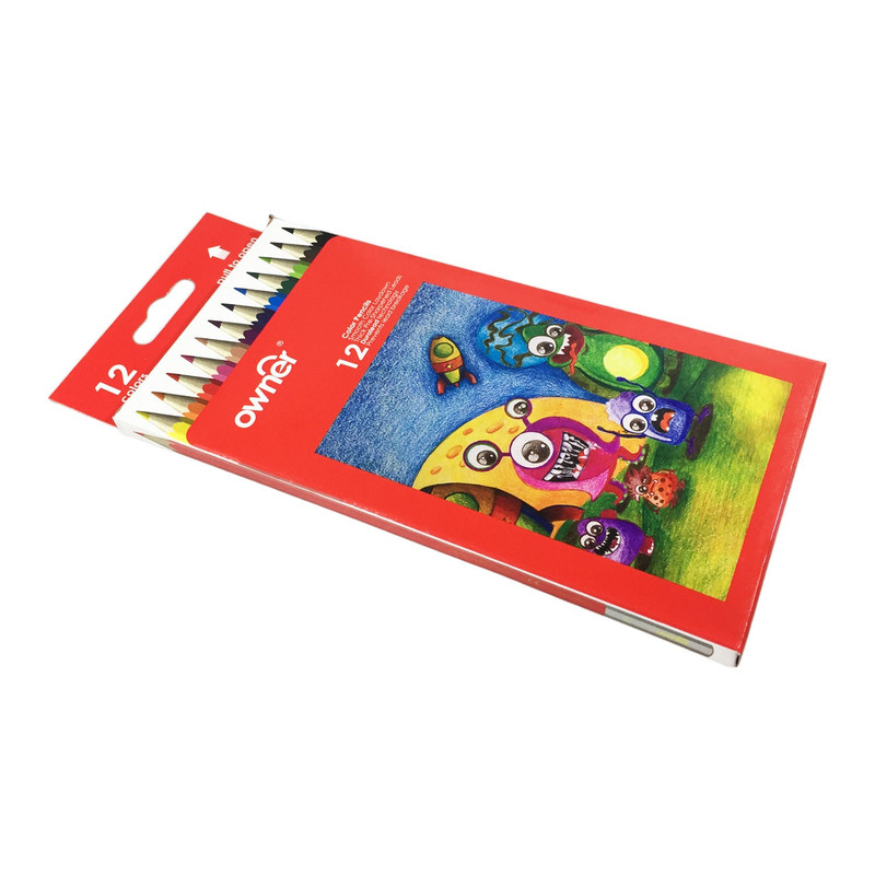 مداد رنگی 12 رنگ اونر مدل V-141612