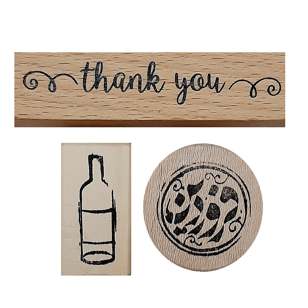 مهر مدل thank-bottle-farvardin مجموعه 3 عددی