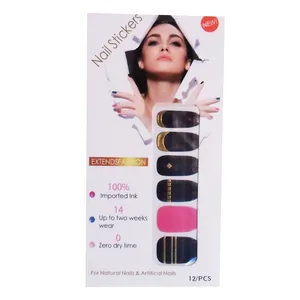 استیکر طراحی ناخن مدل 19