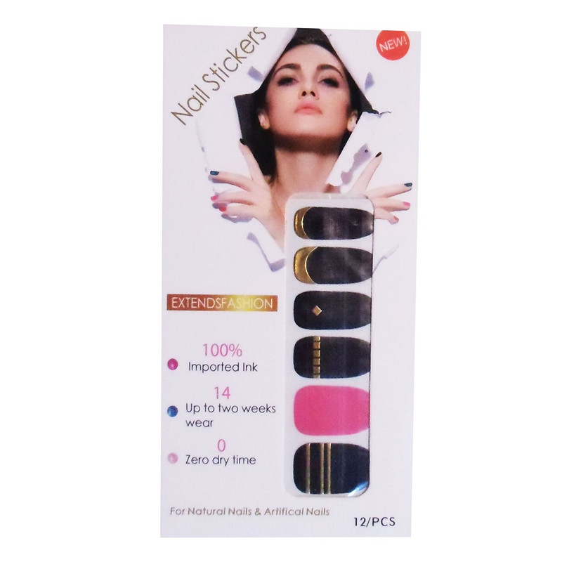 استیکر طراحی ناخن مدل 19 استیکر طراحی ناخن مدل 19