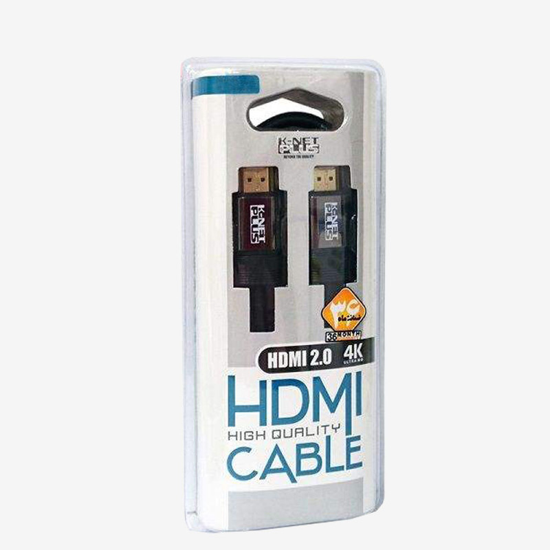 کابل رابط کاربری HDMI کی نت پلاس مدل KNT-HPC235 به طول 15 متر