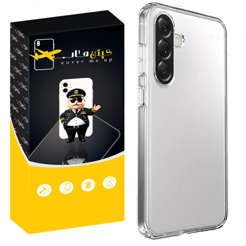 کاور کپتن قاب مدل Crystal مناسب برای گوشی موبایل سامسونگ Galaxy A17