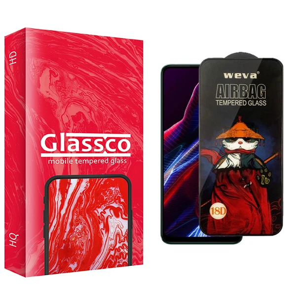 محافظ صفحه نمایش گلسکو مدل Co Airbag مناسب برای گوشی موبایل شیائومی Poco X5 5G