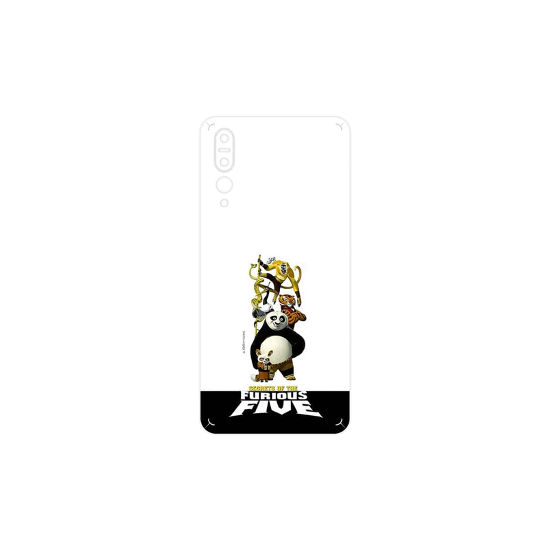 برچسب پوششی ماهوت مدل Kung Fu Panda مناسب برای گوشی موبایل هوآوی P20 Pro