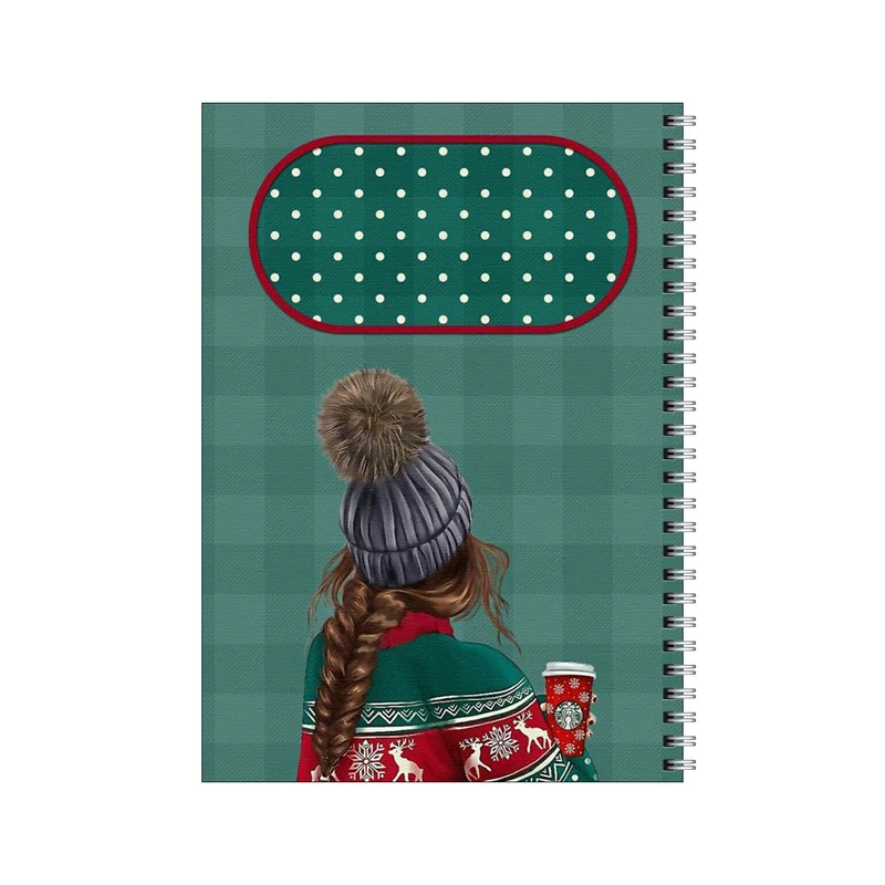 دفتر مشق 80 برگ بامبیلیپ طرح دختر و استایل زمستانی کد 6767244