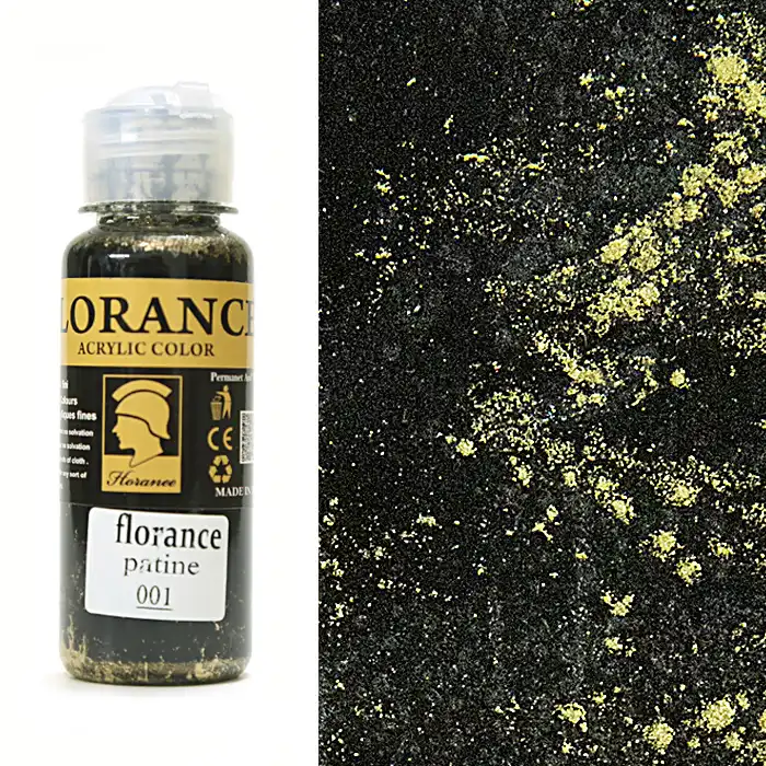 رنگ پتینه فلورانس مدل PTF کد 001 حجم 120 میلی لیتر