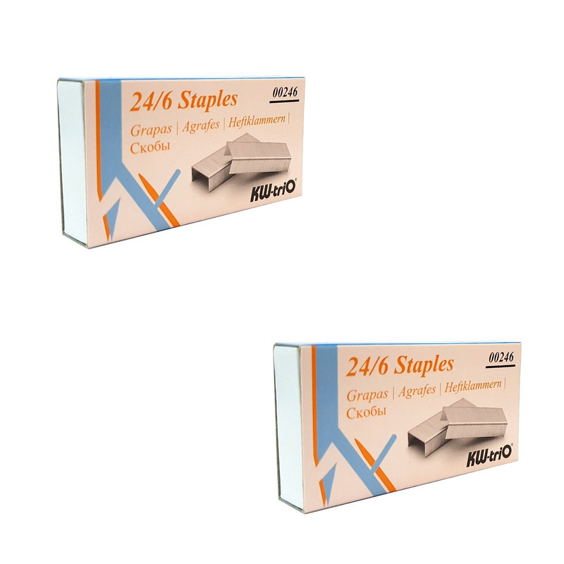 سوزن منگنه کی دبلیو تریو کد 007 سایز 24/6 - مجموعه 2000 عددی