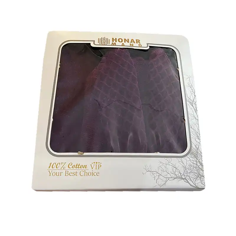 سرویس  حوله پالتویی ۳ تکه هنرمند مدل پولکی سایز ۱۲۵