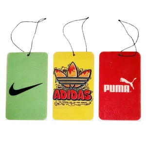 خوشبو کننده و بوگیر خودرو مدل نمدی  طرح اسپرت کد 01 بسته 3 عددی