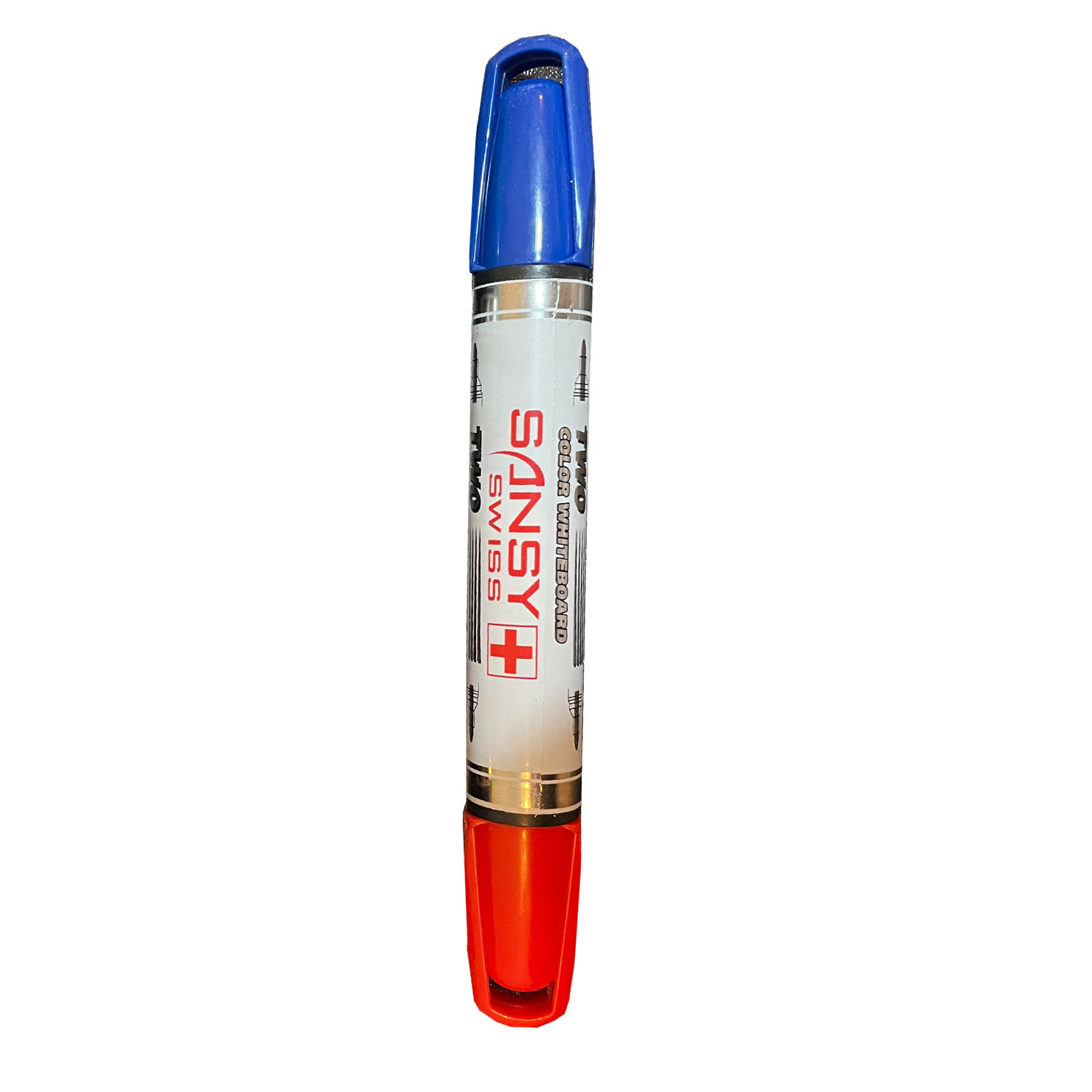 ماژیک وایت برد سوئیس مدل double color کد J002