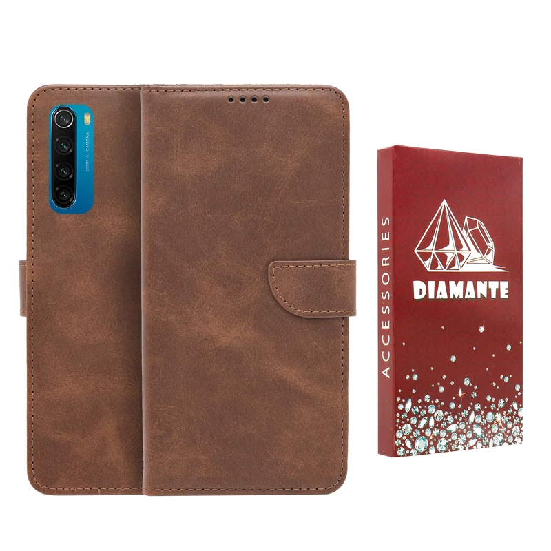 کیف کلاسوری دیامانته مدل Bers Ros مناسب برای گوشی موبایل شیائومی Redme Note 8