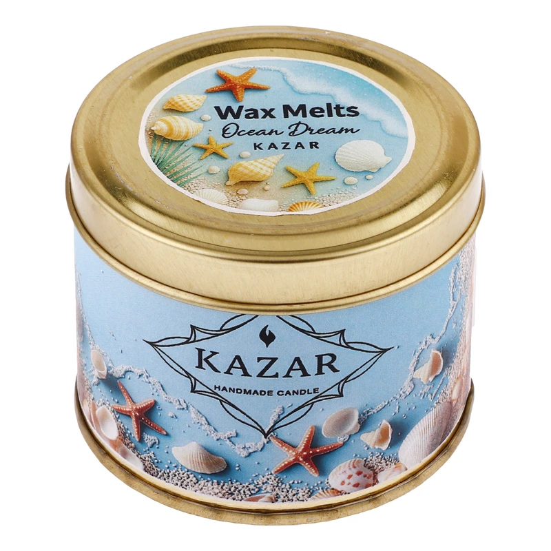 شمع وکس ملت معطر مدل Ocean dream رایحه دریایی بسته 35 عددی