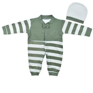 ست سرهمی و کلاه نوزادی مدل  شاهین کد 368