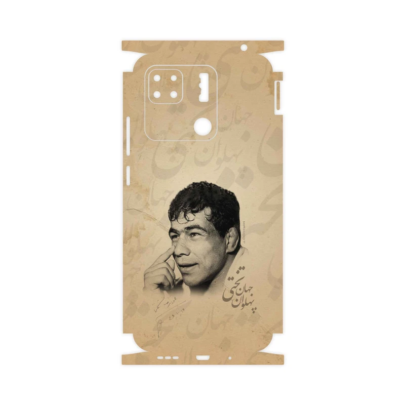 برچسب پوششی ماهوت مدل Gholamreza-Takhti-FullSkin مناسب برای گوشی موبایل شیائومی Redmi 10A