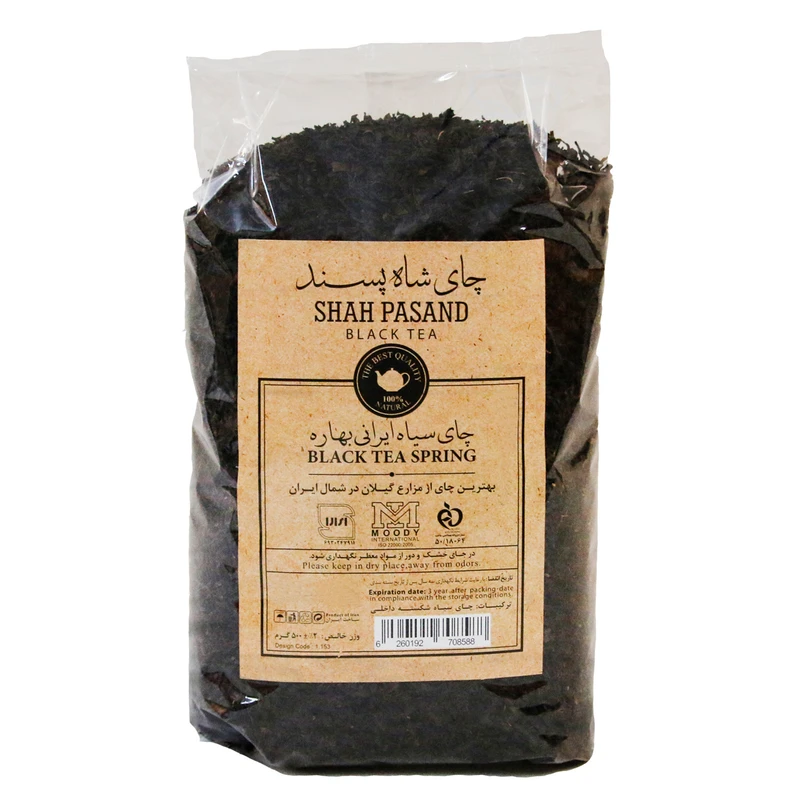 چای سیاه ایرانی شکسته بهاره لاهیجان شاهپسند - 500 گرم