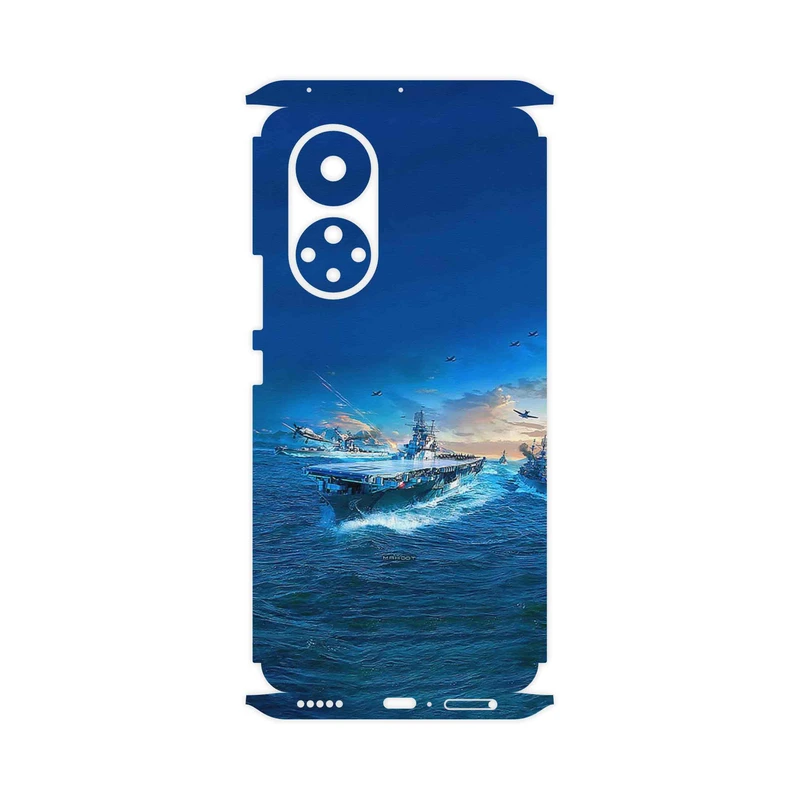 برچسب پوششی ماهوت مدل Warship-FullSkin مناسب برای گوشی موبایل آنر 50
