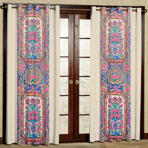 پرده مدل مخمل پانچی کد 1971T2 سایز 200x140 سانتی متر